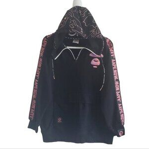 Aape by A Bathing Ape Graphic Anorak Hoodie Size XS